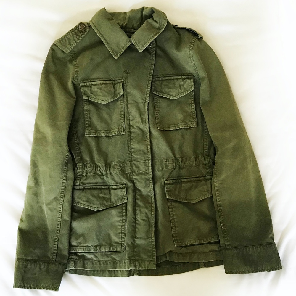 Madewell military utility jacket